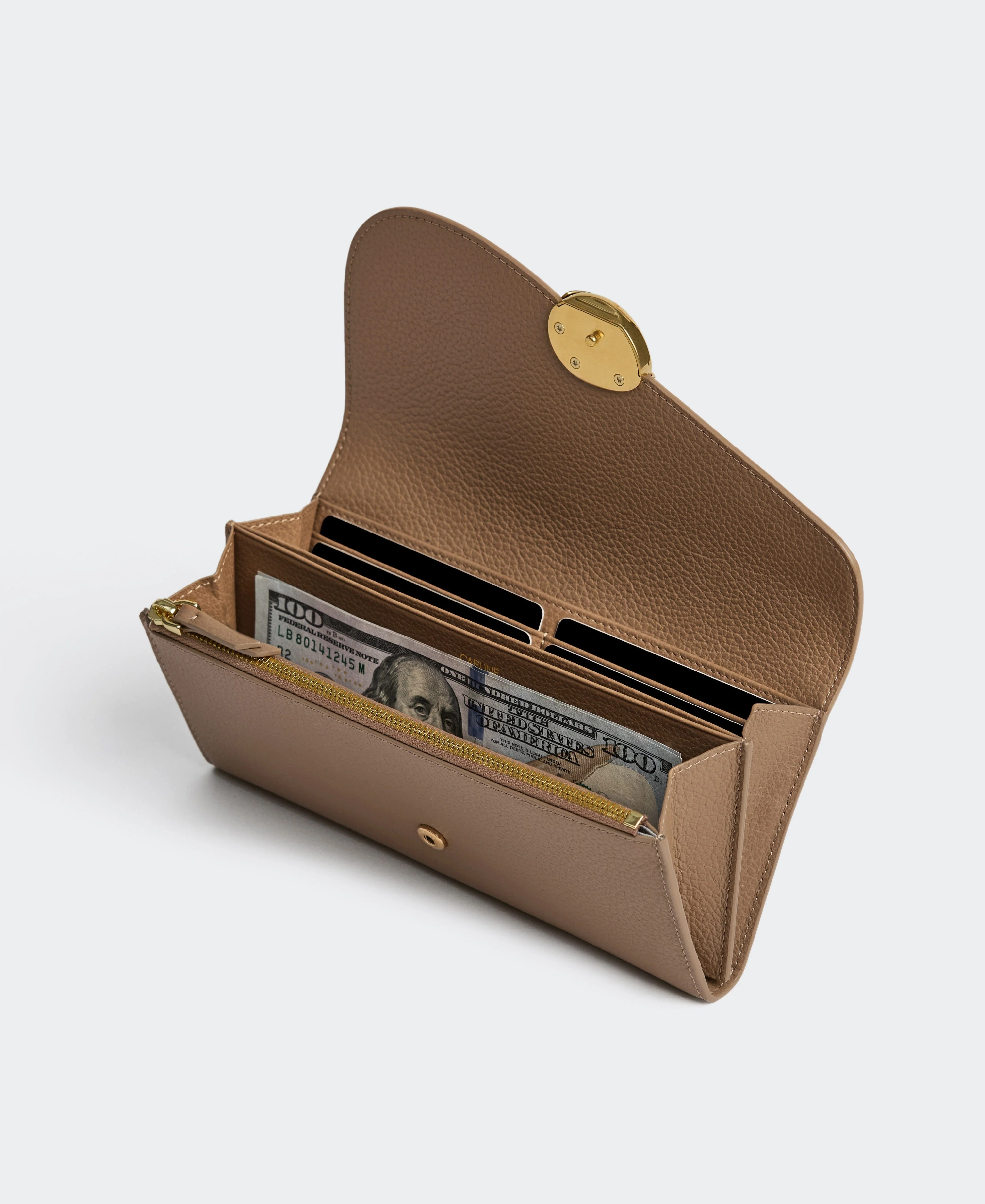 Basalt Long Wallet - Tan - Image 4