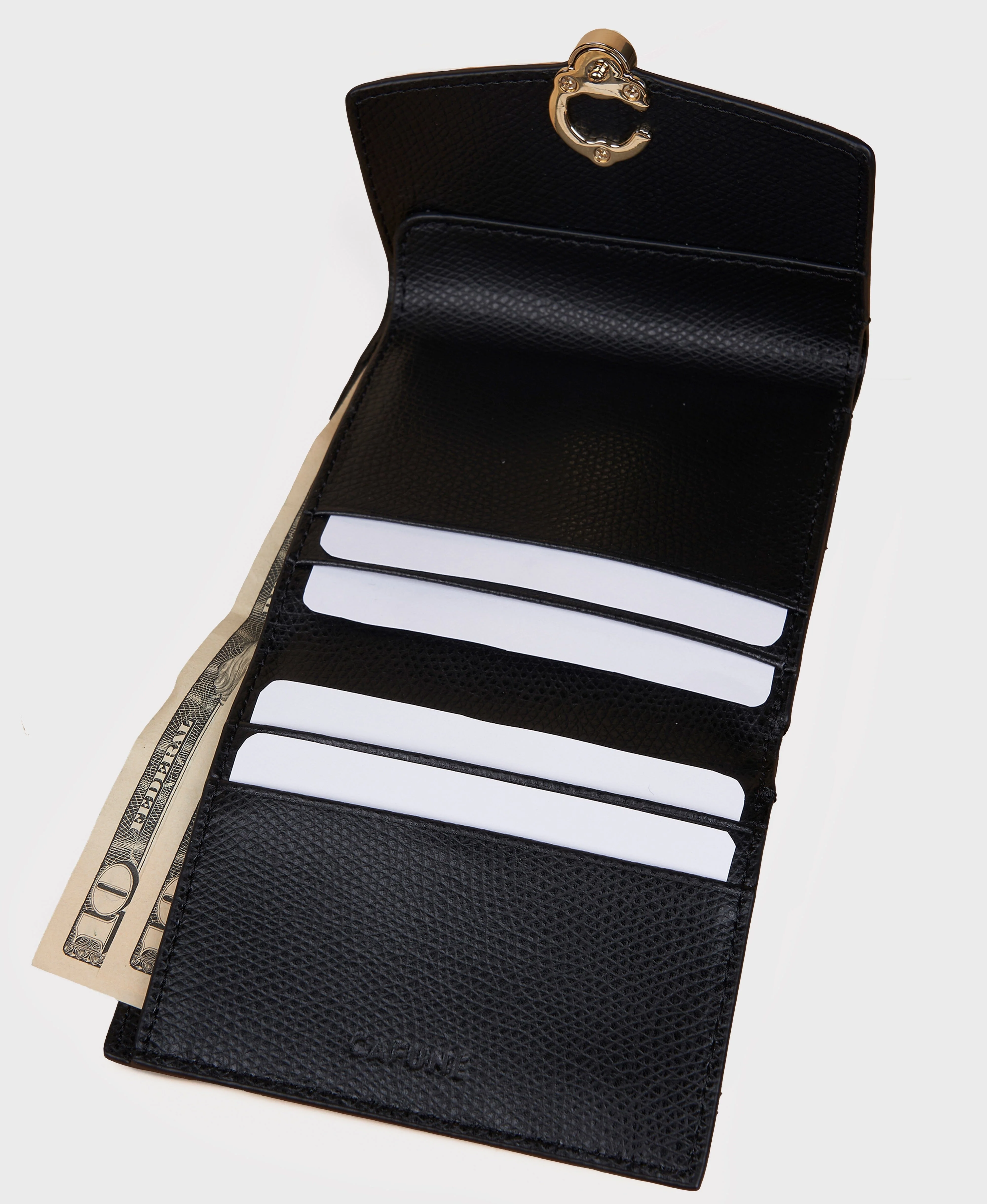Double-C Wallet - Black - Image 3