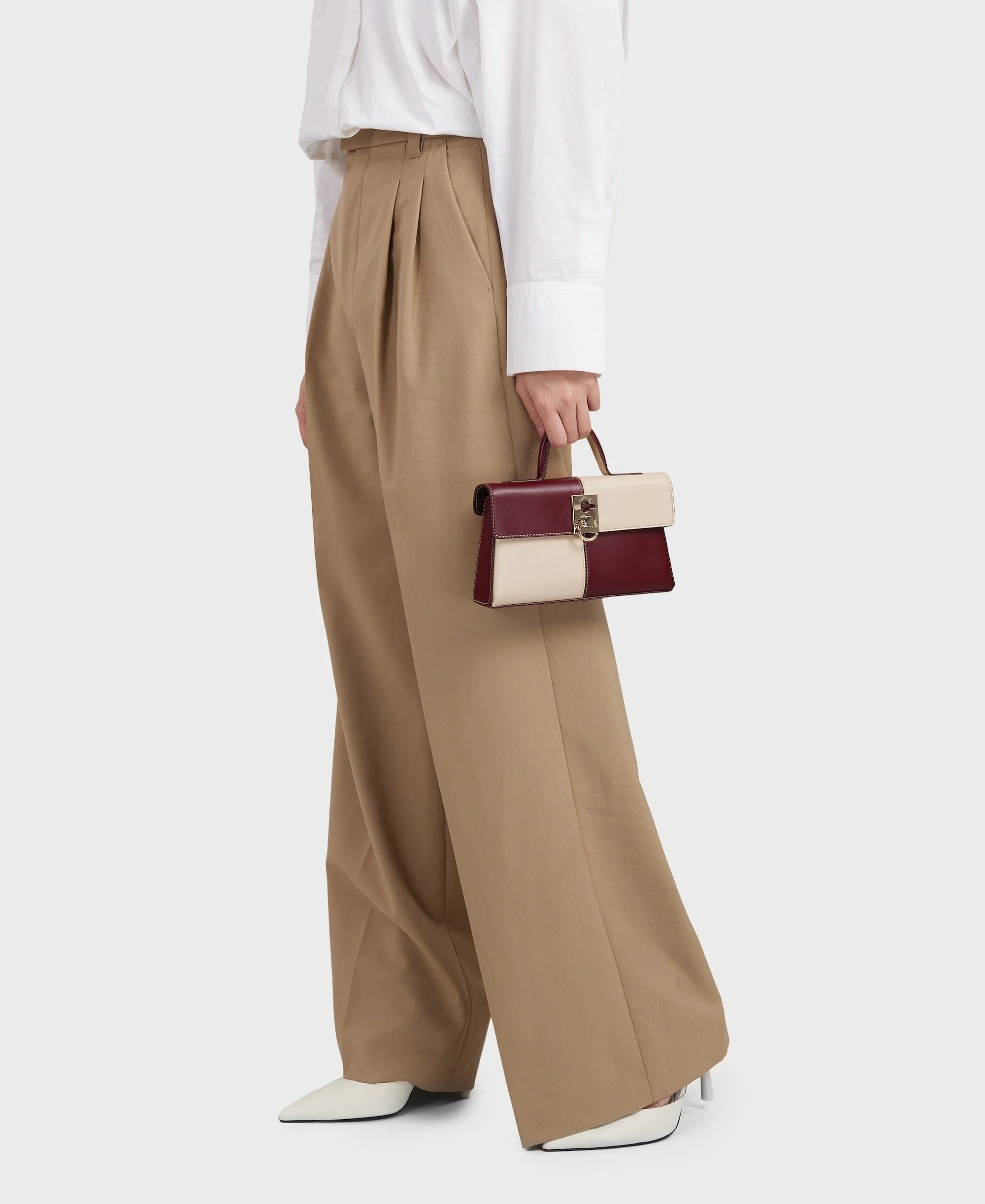 [Second Chance] Stance Wallet - Merlot/Eggshell - Image 5