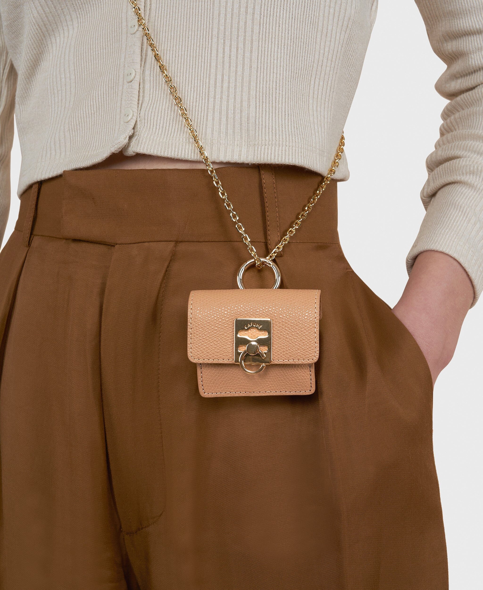 Stance Pod AirPods Case - Camel - Image 4